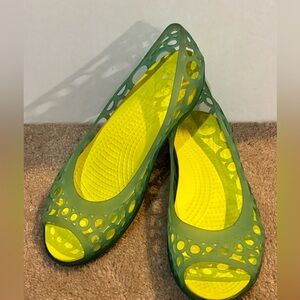 Crocs Adrina Ballet Flat Shoes Size J5 Or Women’s 7